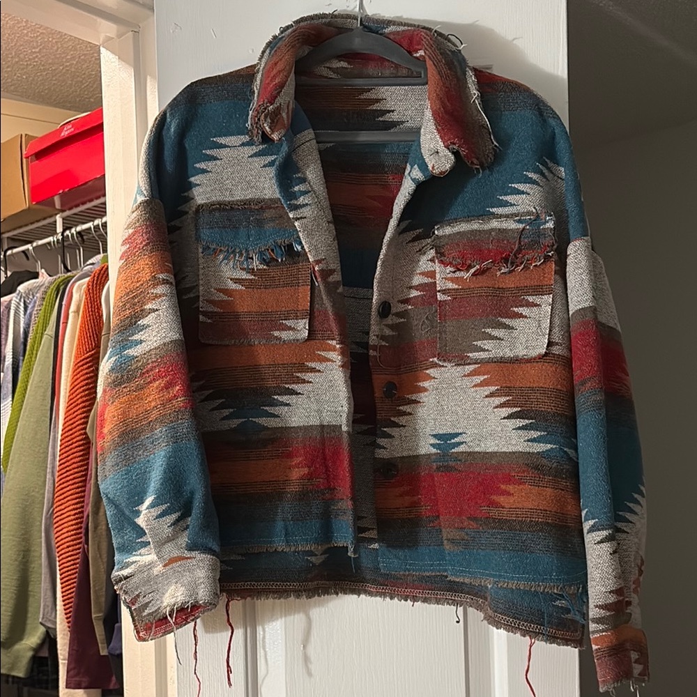 Southwestern Patterned Jacket